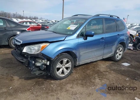 2015 Subaru Forester 2.5I Premium z USA, uszkodzony, nr VIN JF2SJADC1FH829350